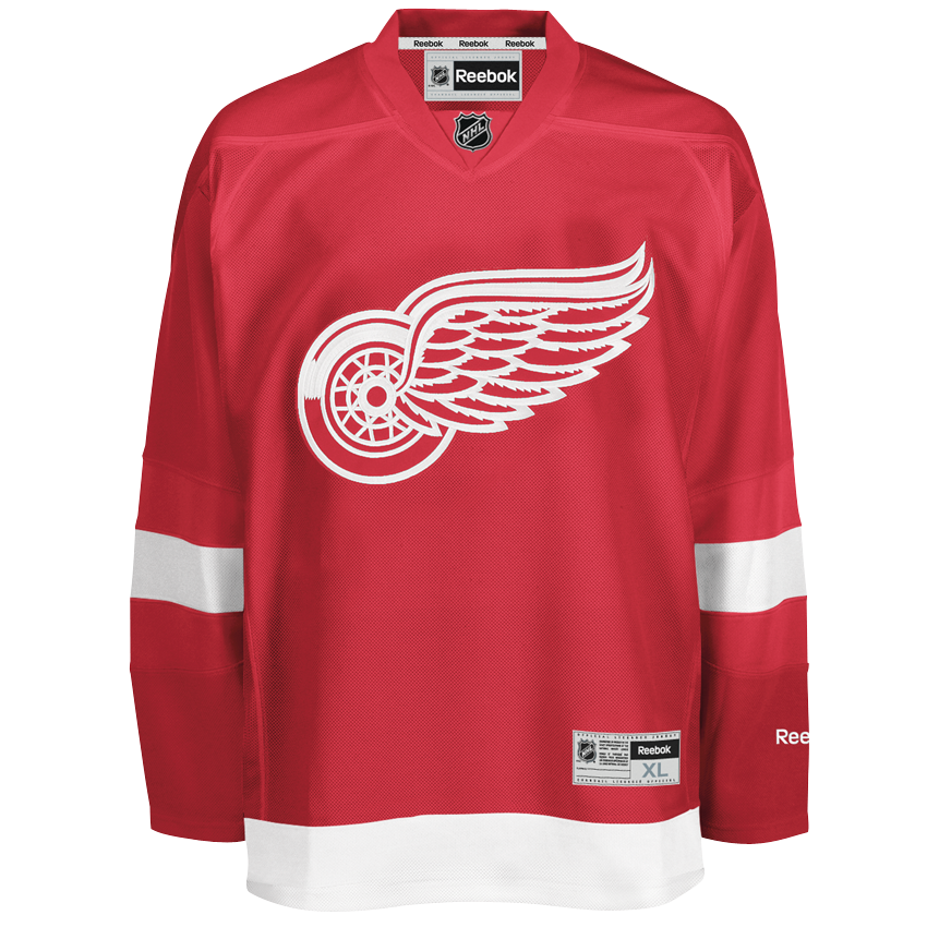 NHL, Shirts, Nhl Official Detroit Red Wings 24 Winter Classic Spellout Jersey  Red Xlread