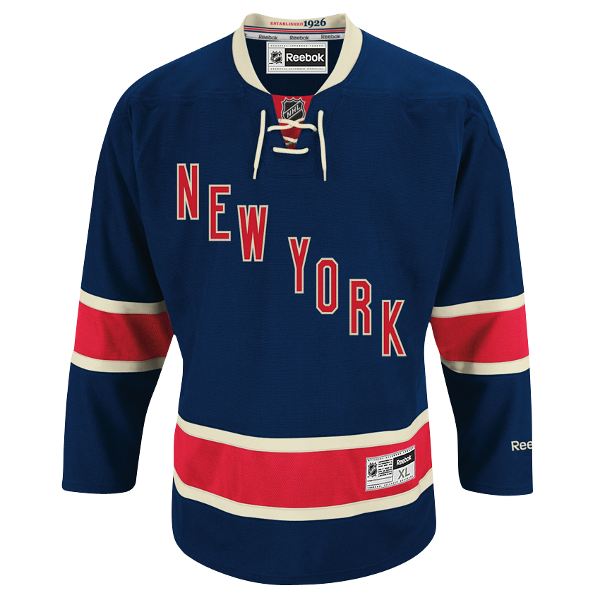 New York Rangers Customized Number Kit For 2012 Winter Classic Jersey –  Customize Sports