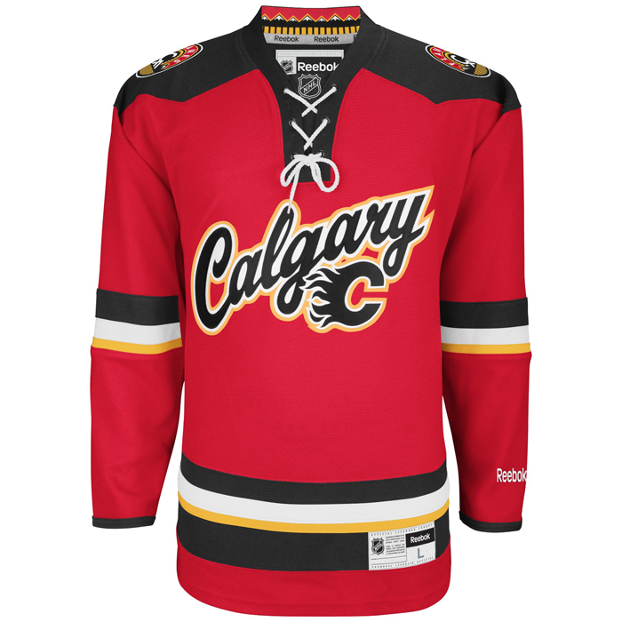 Calgary Flames NHL personalized custom hockey jersey - USALast